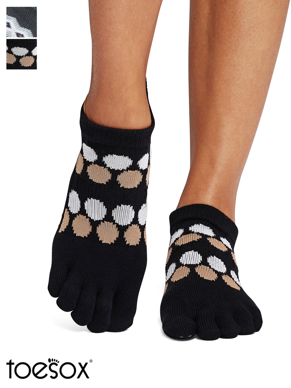 [SALE][ToeSox] Low Rise (Full-Toe) Grip Socks / Yoga Pilates Anti-Slip Socks [SOFF] 2501