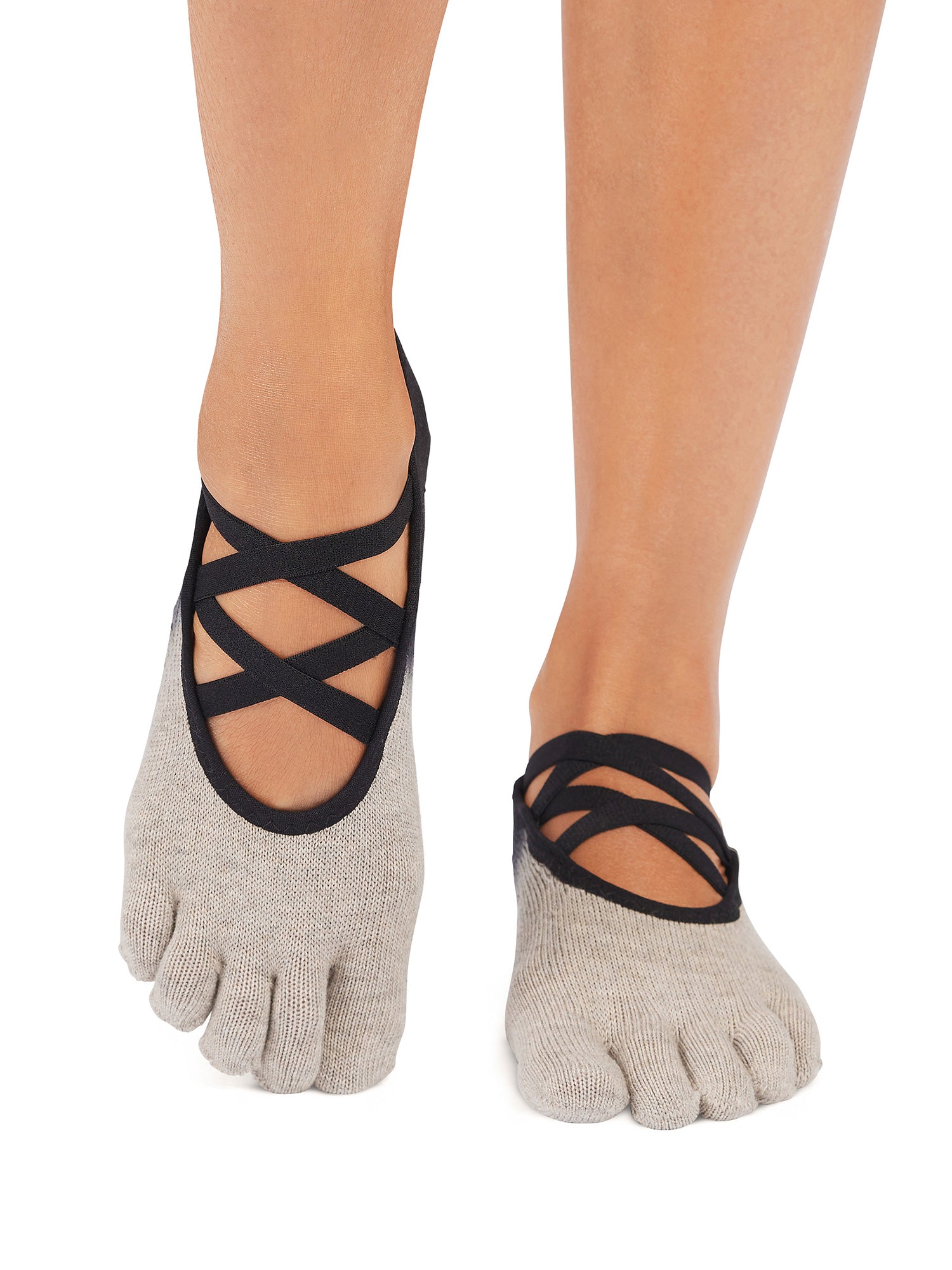 [ToeSox] Elle エル（Full-Toe／つま先あり） グリップ ソックス ／ ヨガ ピラティス 滑り止め付 靴下 26SS_D1