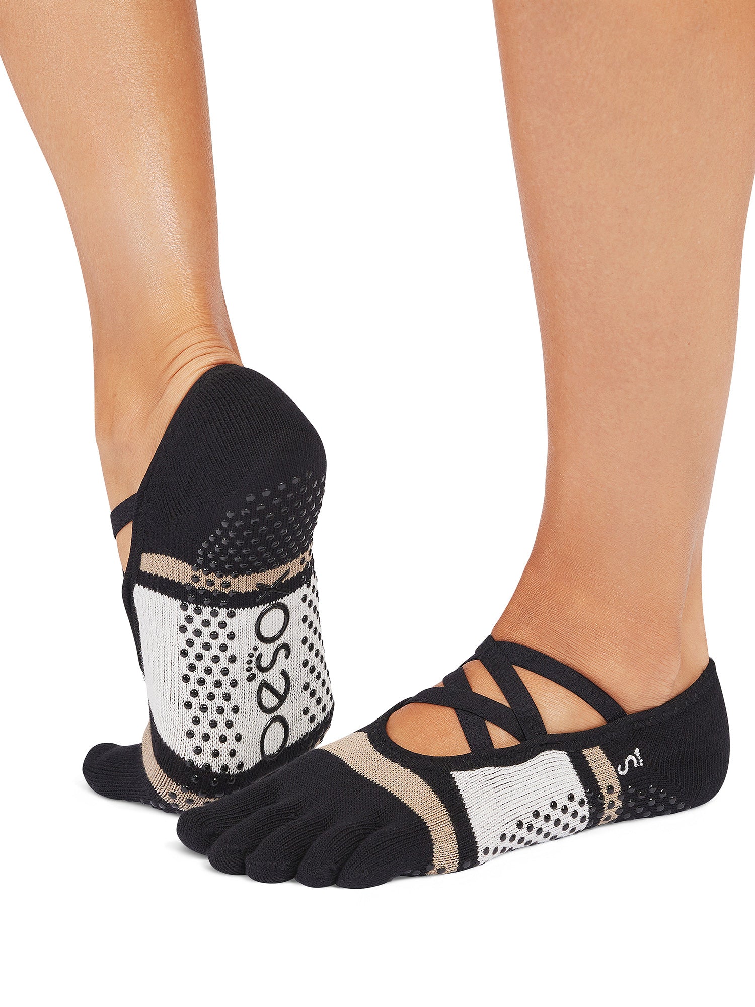 [ToeSox] Elle (Full-Toe) Grip Socks / Yoga Pilates Anti-Slip Socks 25SS_D2