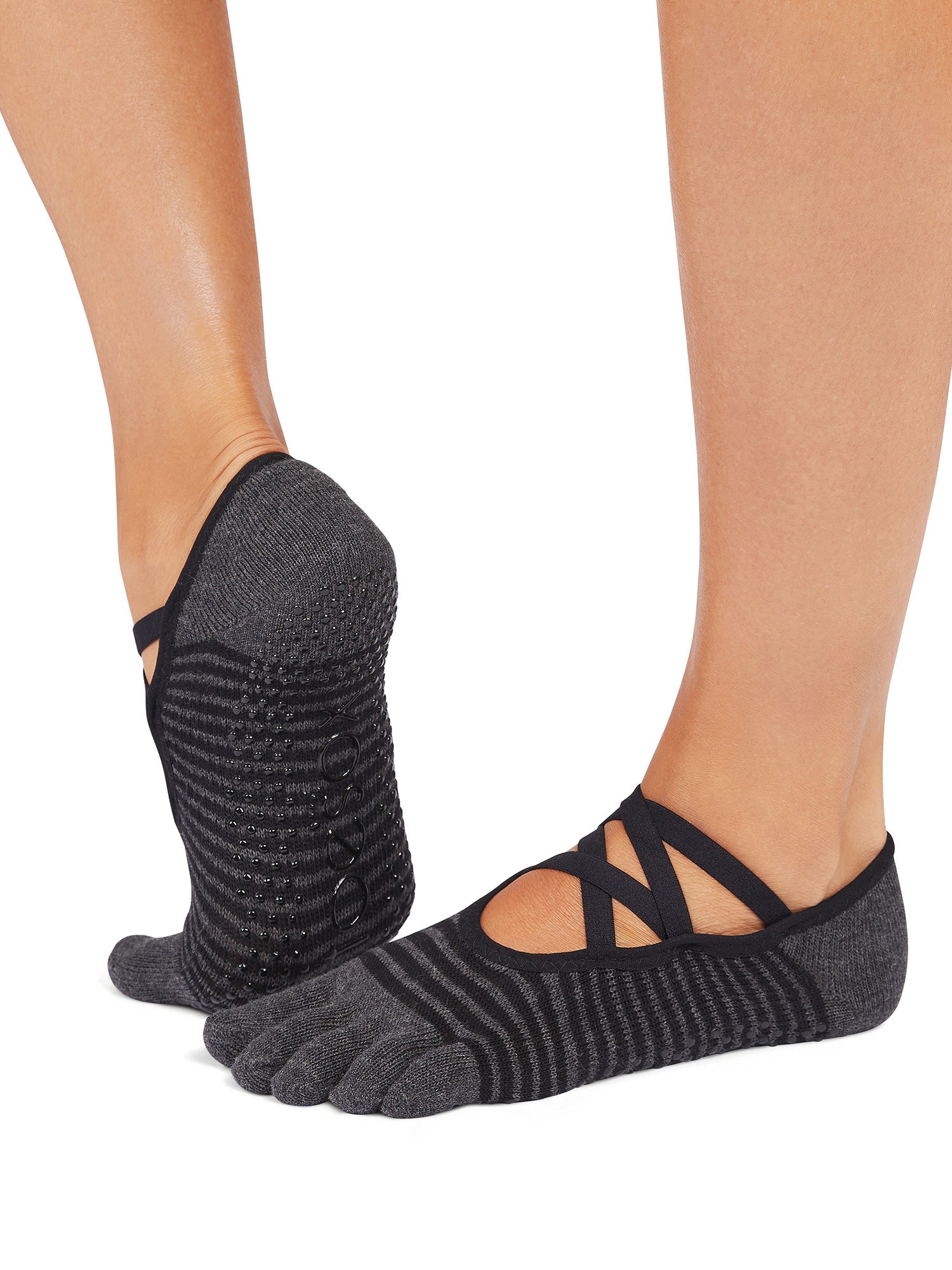 [ToeSox] Elle (Full-Toe) Grip Socks / Yoga Pilates Anti-Slip Socks 25SS_D2