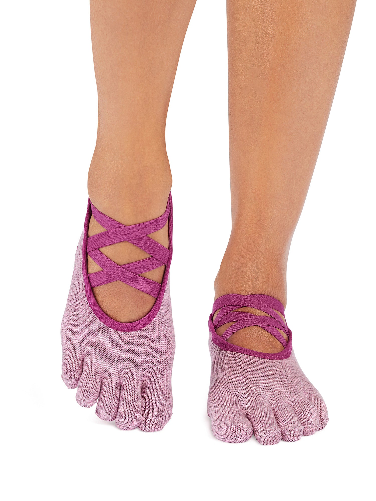 [ToeSox] Elle (Full-Toe) Grip Socks / Yoga Pilates Anti-Slip Socks 25SS_D2