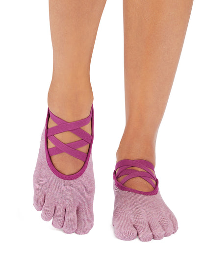 [ToeSox] Elle (Full-Toe) Grip Socks / Yoga Pilates Anti-Slip Socks 25SS_D2
