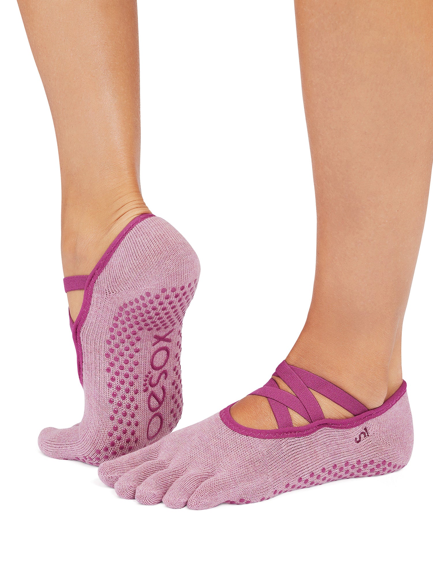 [ToeSox] Elle (Full-Toe) Grip Socks / Yoga Pilates Anti-Slip Socks 25SS_D2