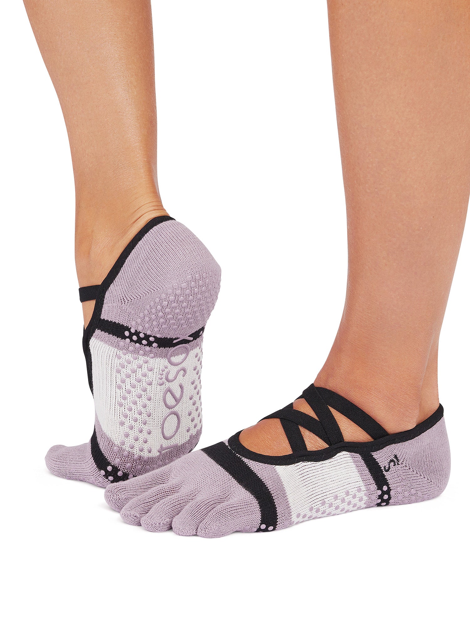 [ToeSox] Elle (Full-Toe) Grip Socks / Yoga Pilates Anti-Slip Socks 25SS_D2