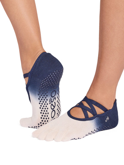 [ToeSox] Elle エル（Full-Toe／つま先あり） グリップ ソックス ／ ヨガ ピラティス 滑り止め付 靴下 26SS_D1