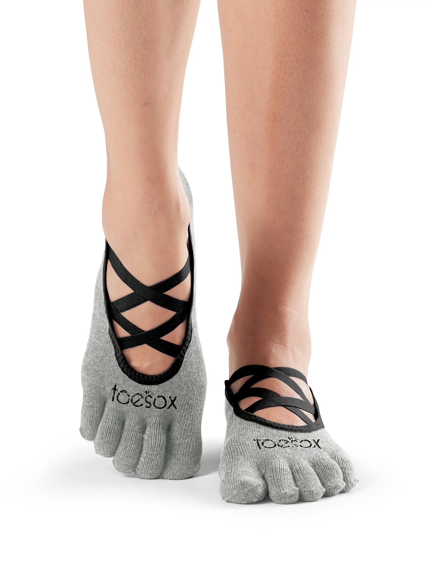 [ToeSox] Elle エル（Full-Toe／つま先あり） グリップ ソックス ／ ヨガ ピラティス 滑り止め付 靴下 26SS_D3