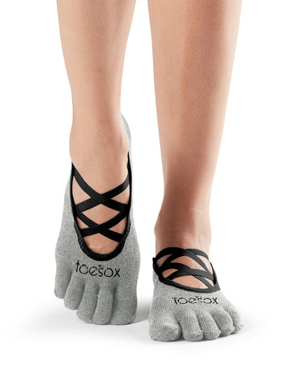 [ToeSox] Elle エル（Full-Toe／つま先あり） グリップ ソックス ／ ヨガ ピラティス 滑り止め付 靴下 26SS_D3