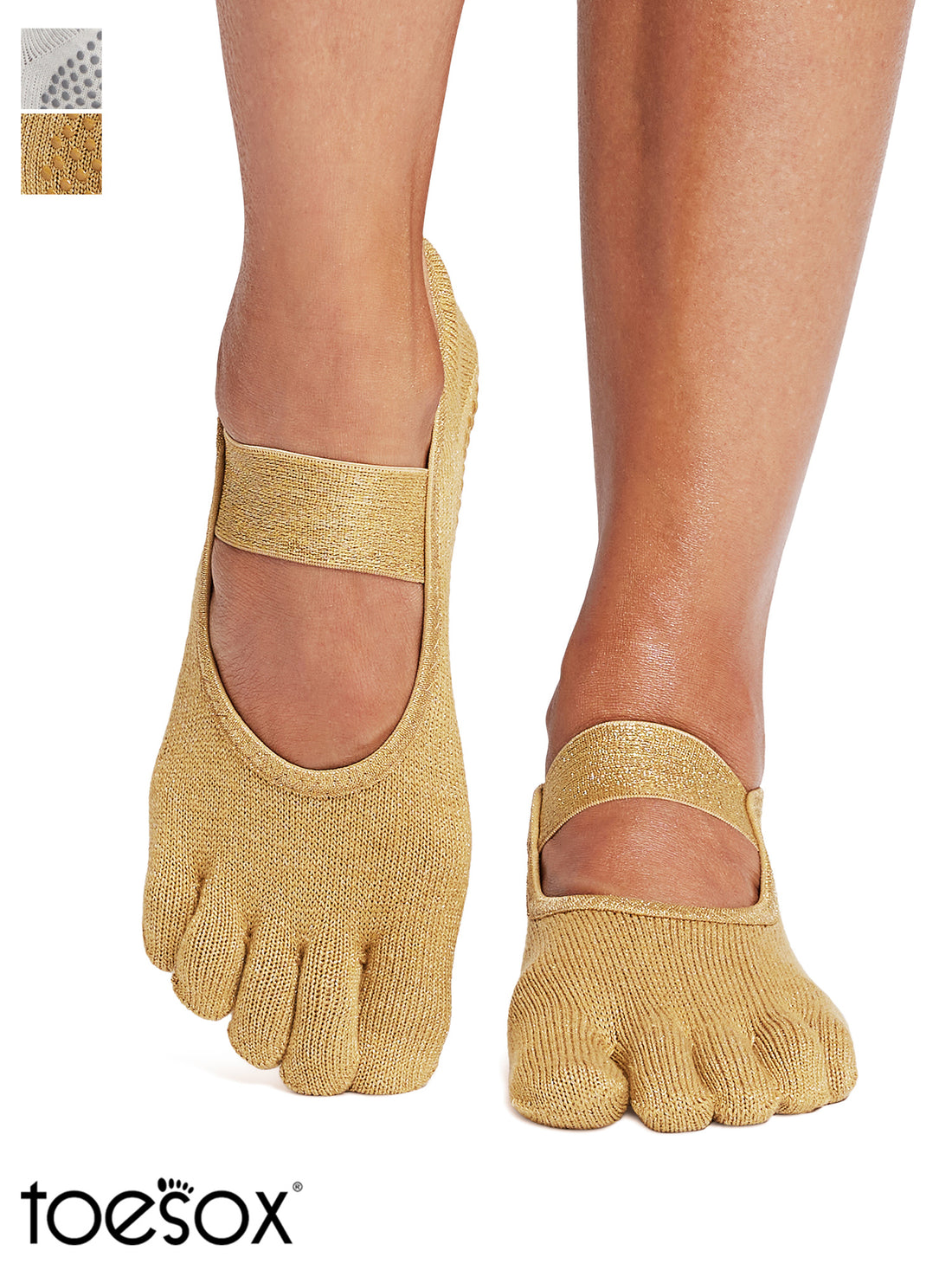 [SALE][ToeSox] Mia (Full-Toe) Grip Socks / Yoga Pilates Anti-Slip Socks [SOFF] 2501