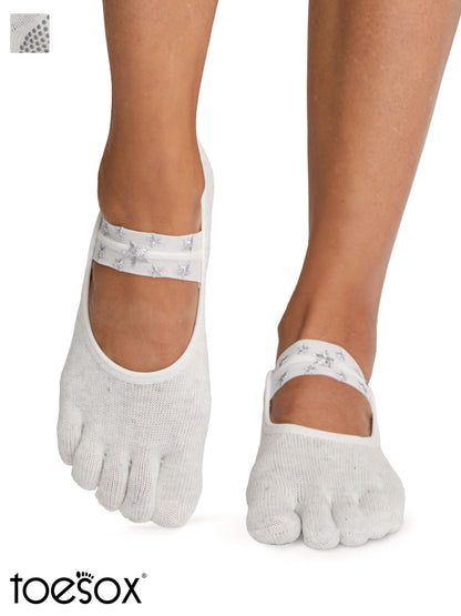 [ToeSox] Mia ミア（Full-Toe／つま先あり）グリップ ソックス ／ ヨガ ピラティス 滑り止め付 靴下 [WSS]