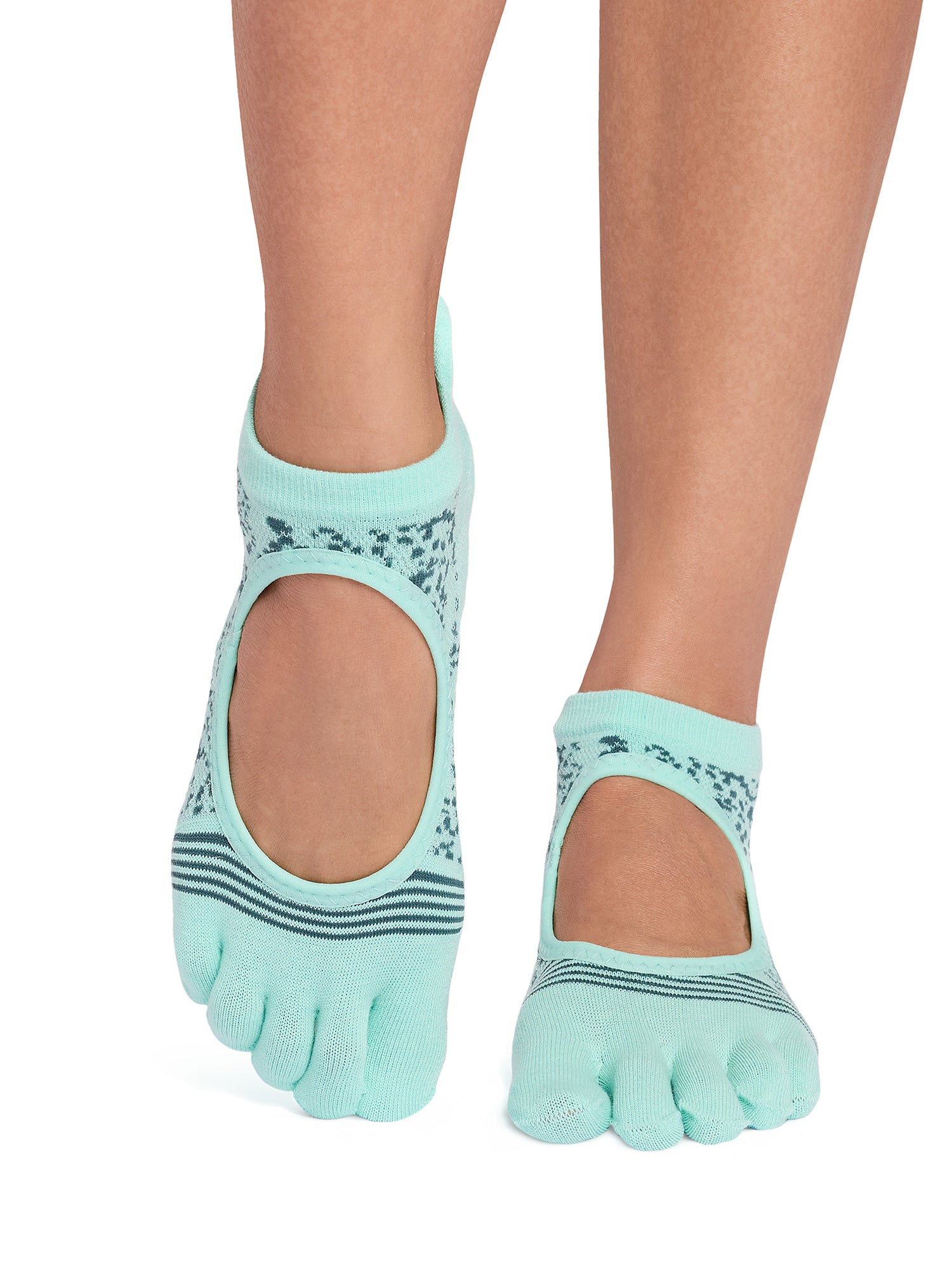 [ToeSox] Bellarina Tec ベラリナ テック（Full-Toe／つま先あり） グリップ ソックス ／ ヨガ ピラティス 滑り止め付 靴下 26SS_D3