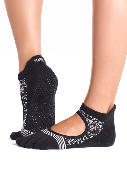 [ToeSox] Bellarina Tec ベラリナ テック（Full-Toe／つま先あり） グリップ ソックス ／ ヨガ ピラティス 滑り止め付 靴下 26FW_D2