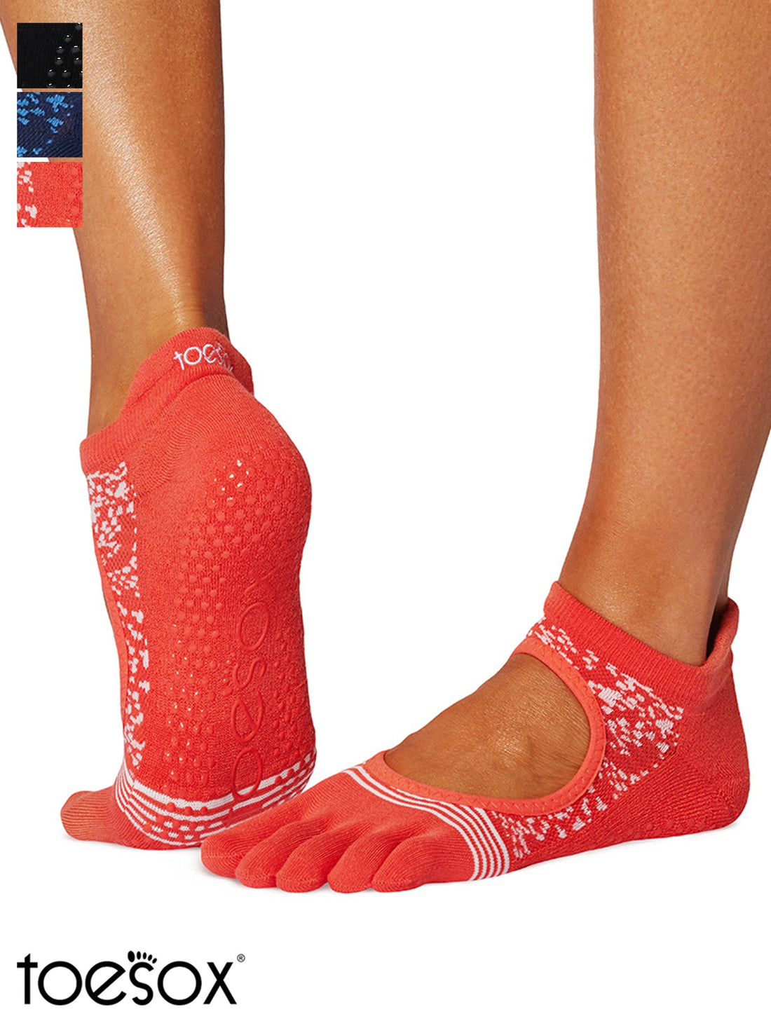 [ToeSox] Bellarina Tec Bellarina Tech (Full-Toe) Grip Socks / Yoga Pilates Anti-Slip Socks 25SS_D2