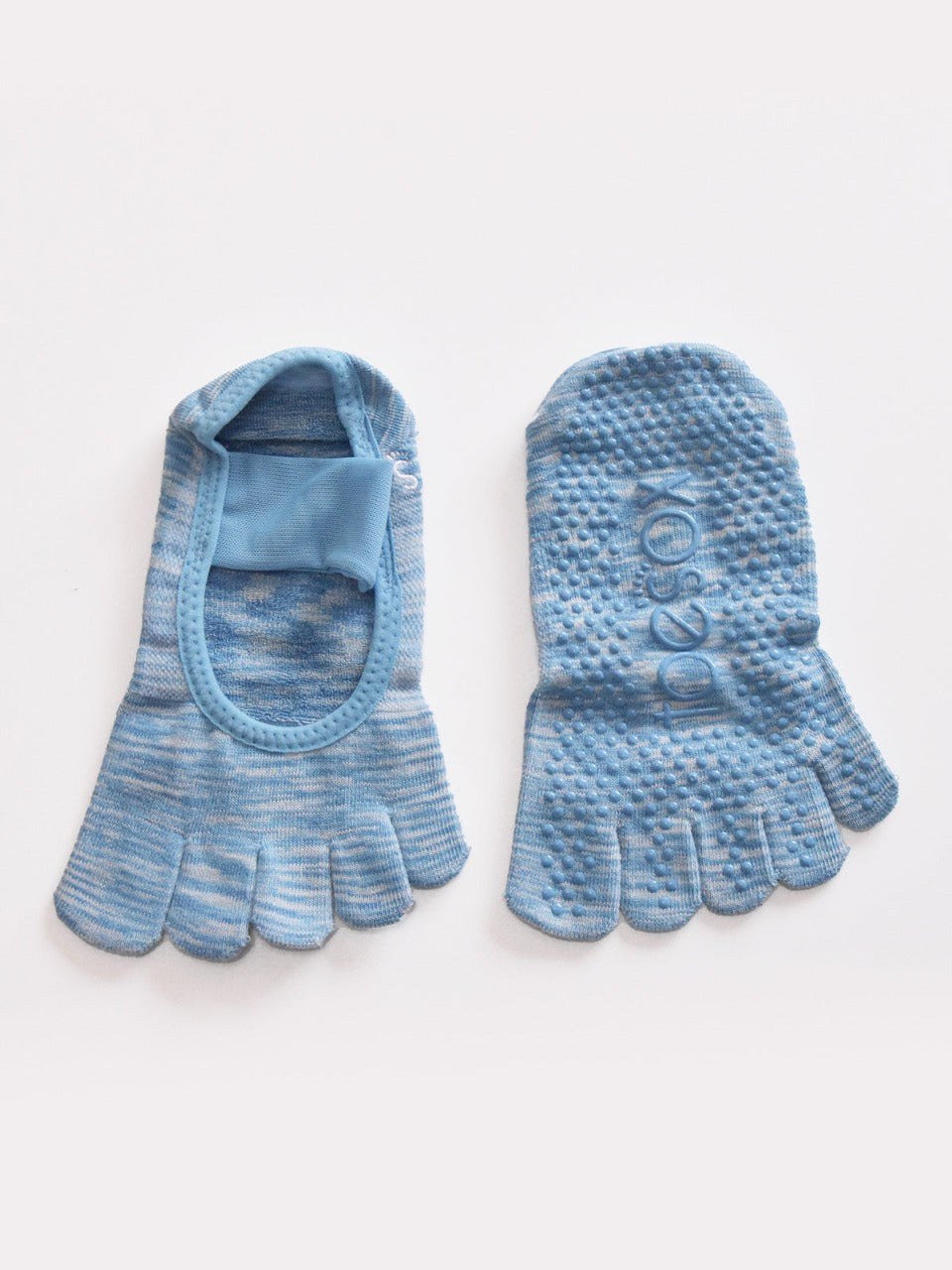 [ToeSox] Mia Tec ミア テック（Full Toe／つま先あり） テック グリップ ソックス／ ヨガ ピラティス 滑り止め付 靴下 26FW_D2