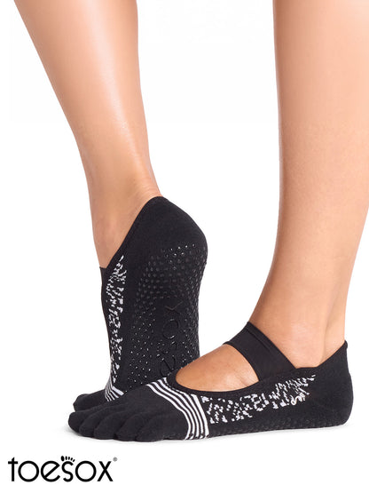 [ToeSox] Mia Tec ミア テック（Full Toe／つま先あり） テック グリップ ソックス／ ヨガ ピラティス 滑り止め付 靴下 26FW_D2