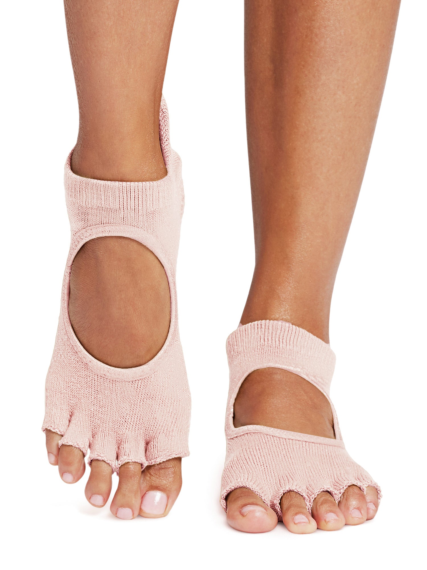 [ToeSox] Bellarina Half-Toe Grip Socks / Yoga Pilates Anti-Slip Socks 25SS_D2