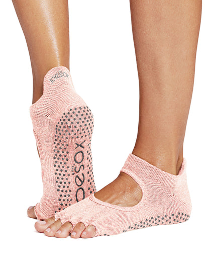 [ToeSox] Bellarina ベラリナ（Half-Toe／つま先なし） グリップ ソックス ／ ヨガ ピラティス 滑り止め付 靴下 25SS_D3