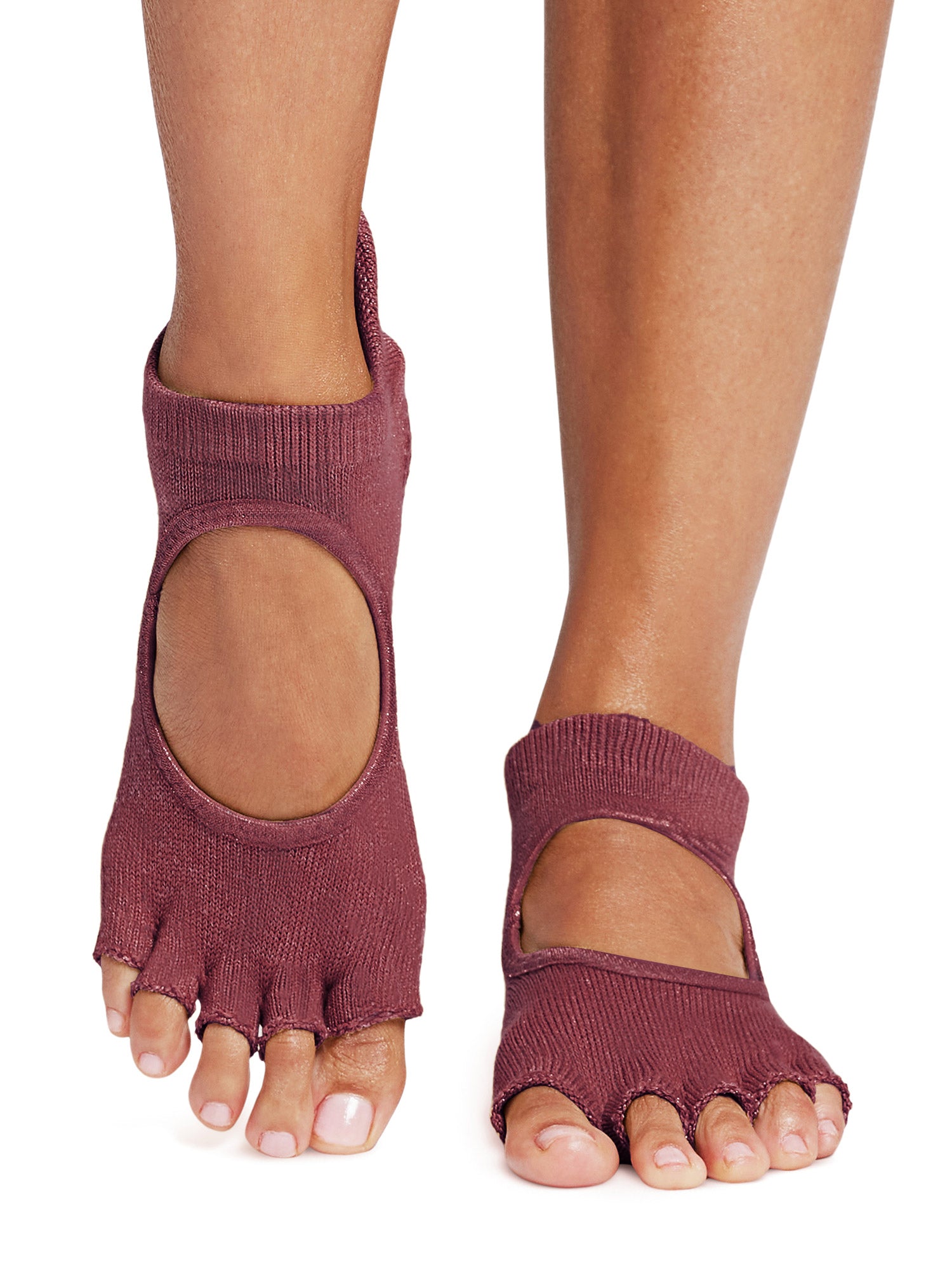 [ToeSox] Bellarina Half-Toe Grip Socks / Yoga Pilates Anti-Slip Socks 25SS_D2