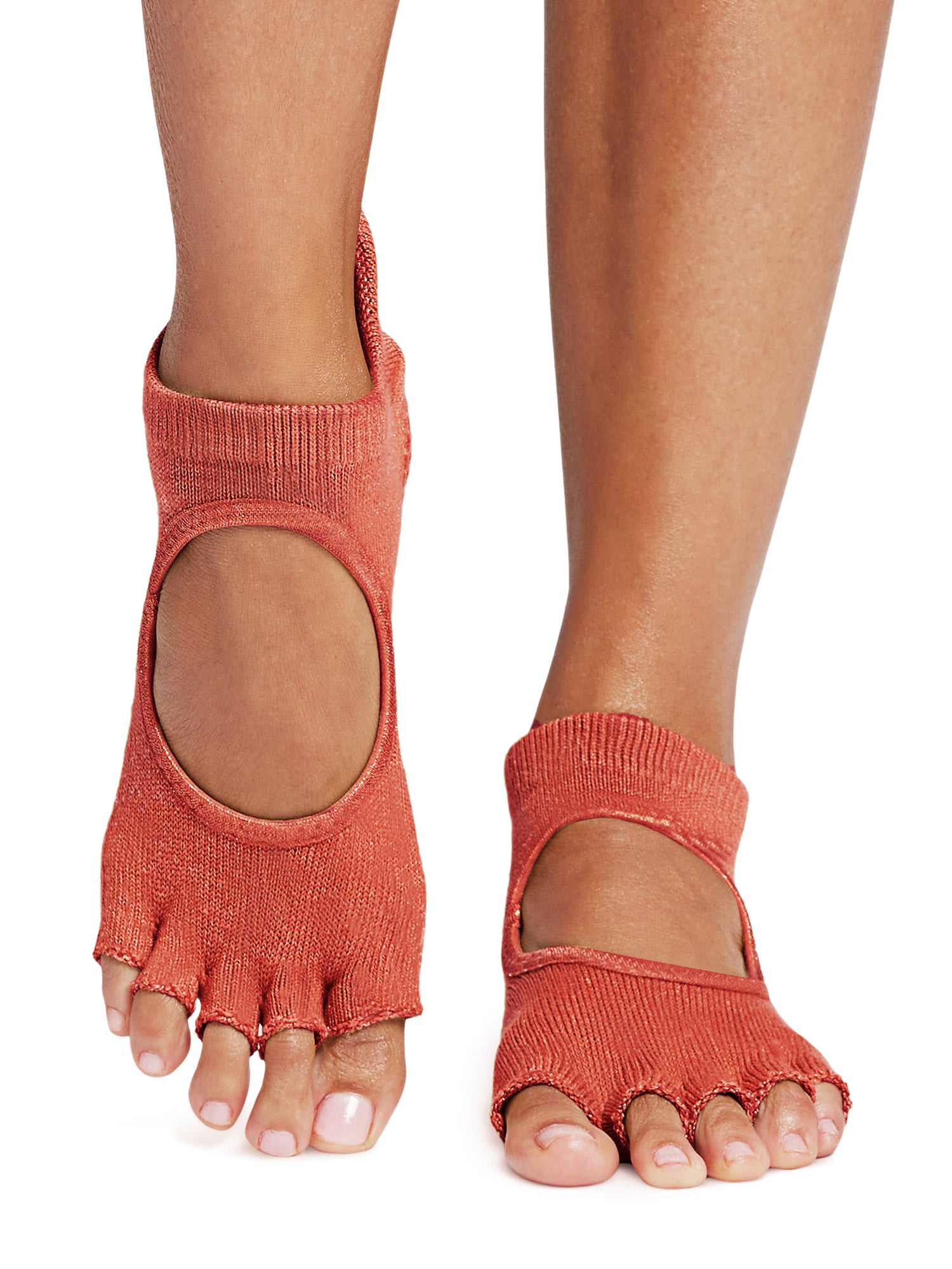 [ToeSox] Bellarina Half-Toe Grip Socks / Yoga Pilates Anti-Slip Socks 25SS_D2