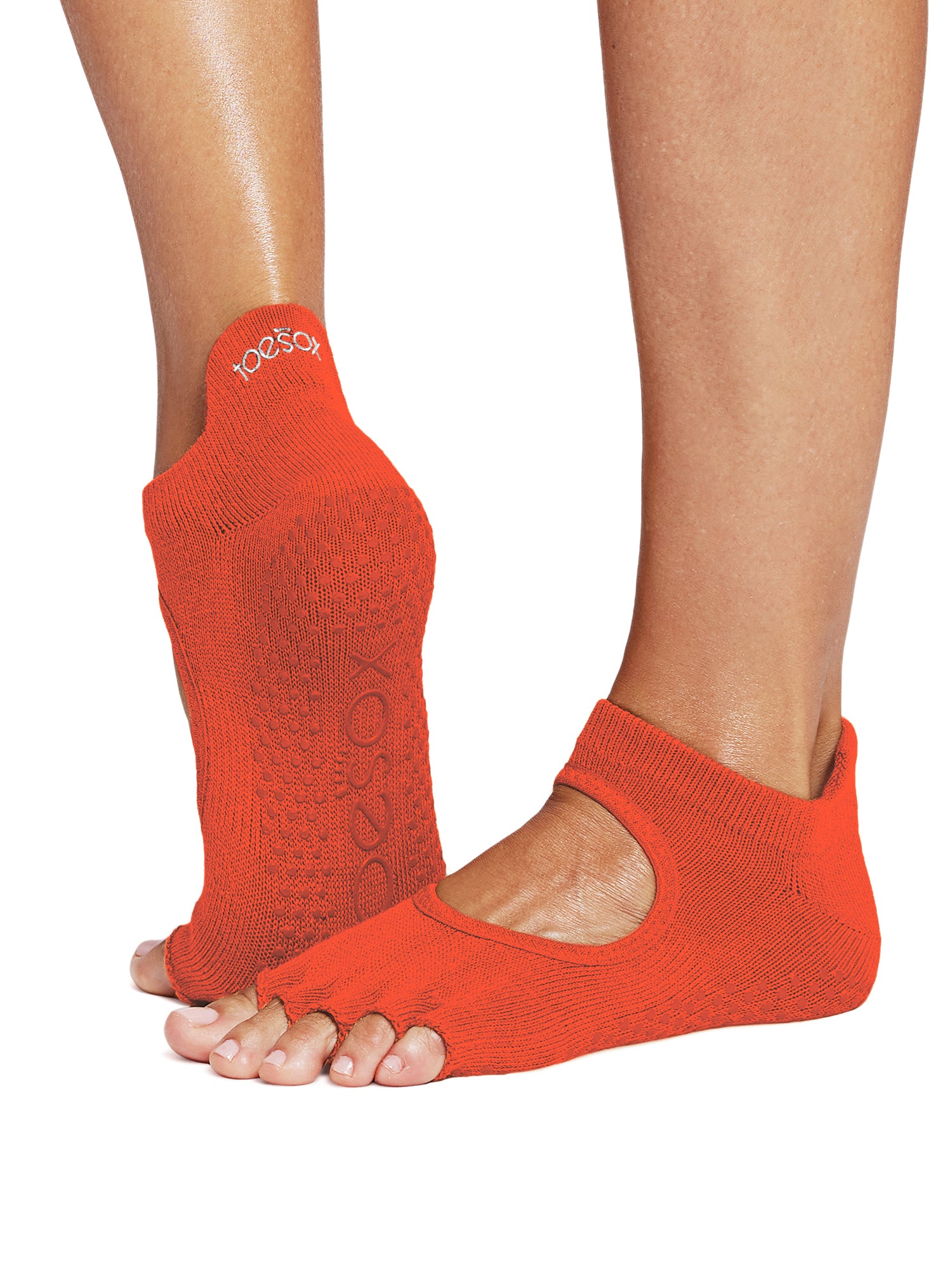 [ToeSox] Bellarina ベラリナ（Half-Toe／つま先なし） グリップ ソックス ／ ヨガ ピラティス 滑り止め付 靴下 25SS_D3