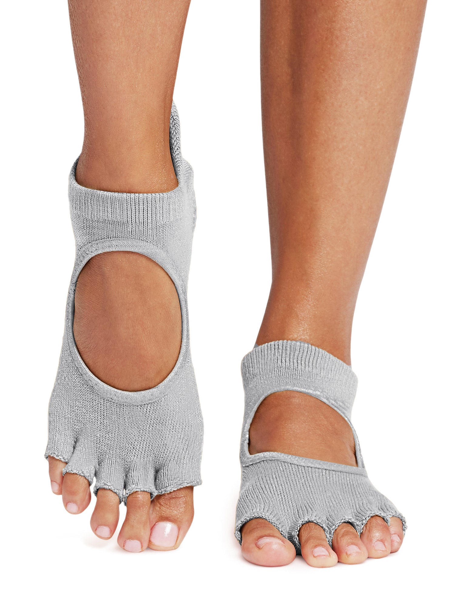 [ToeSox] Bellarina Half-Toe Grip Socks / Yoga Pilates Anti-Slip Socks 25SS_D2