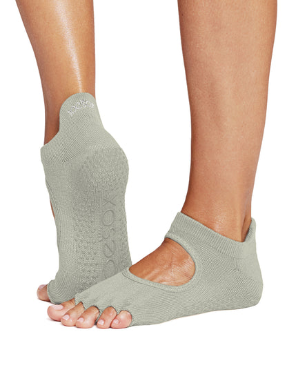 [ToeSox] Bellarina ベラリナ（Half-Toe／つま先なし） グリップ ソックス ／ ヨガ ピラティス 滑り止め付 靴下 25SS_D3