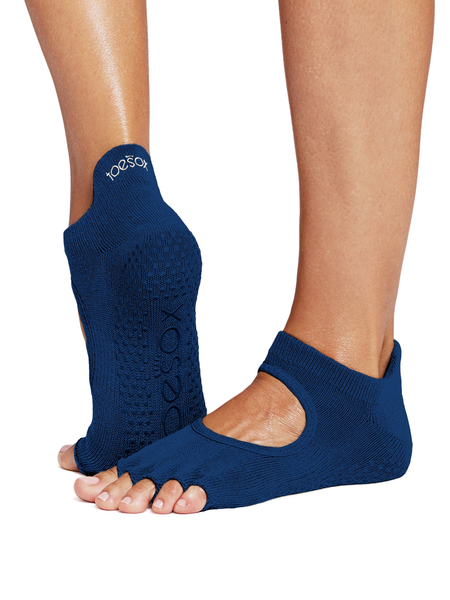 [ToeSox] Bellarina ベラリナ（Half-Toe／つま先なし） グリップ ソックス ／ ヨガ ピラティス 滑り止め付 靴下 25SS_D3