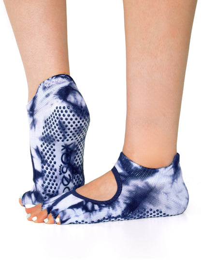 [ToeSox] Bellarina ベラリナ（Half-Toe／つま先なし） グリップ ソックス ／ ヨガ ピラティス 滑り止め付 靴下 25SS_D3