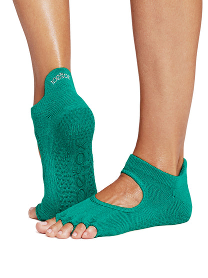 [ToeSox] Bellarina ベラリナ（Half-Toe／つま先なし） グリップ ソックス ／ ヨガ ピラティス 滑り止め付 靴下 25SS_D3