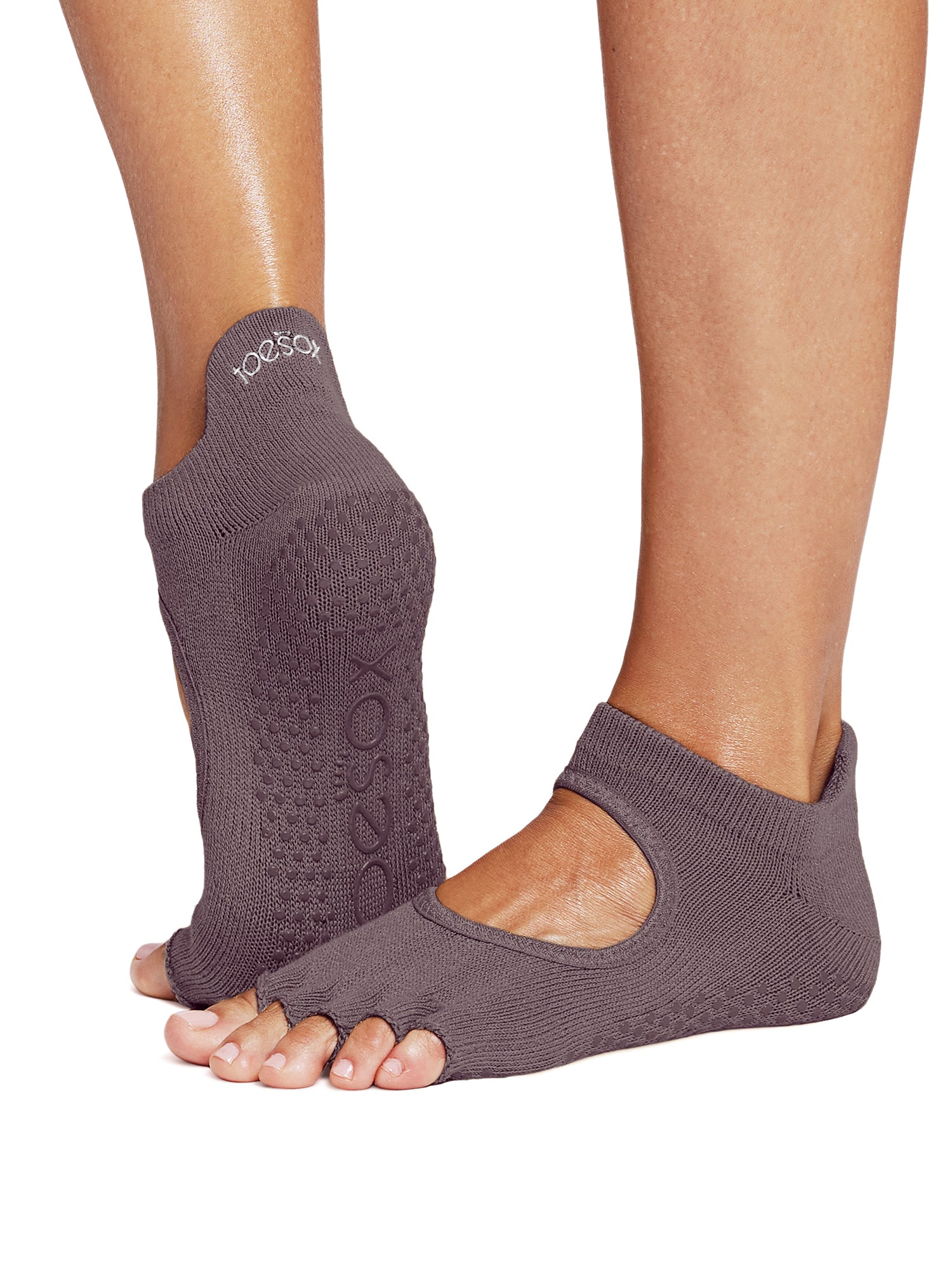[ToeSox] Bellarina ベラリナ（Half-Toe／つま先なし） グリップ ソックス ／ ヨガ ピラティス 滑り止め付 靴下 25SS_D3