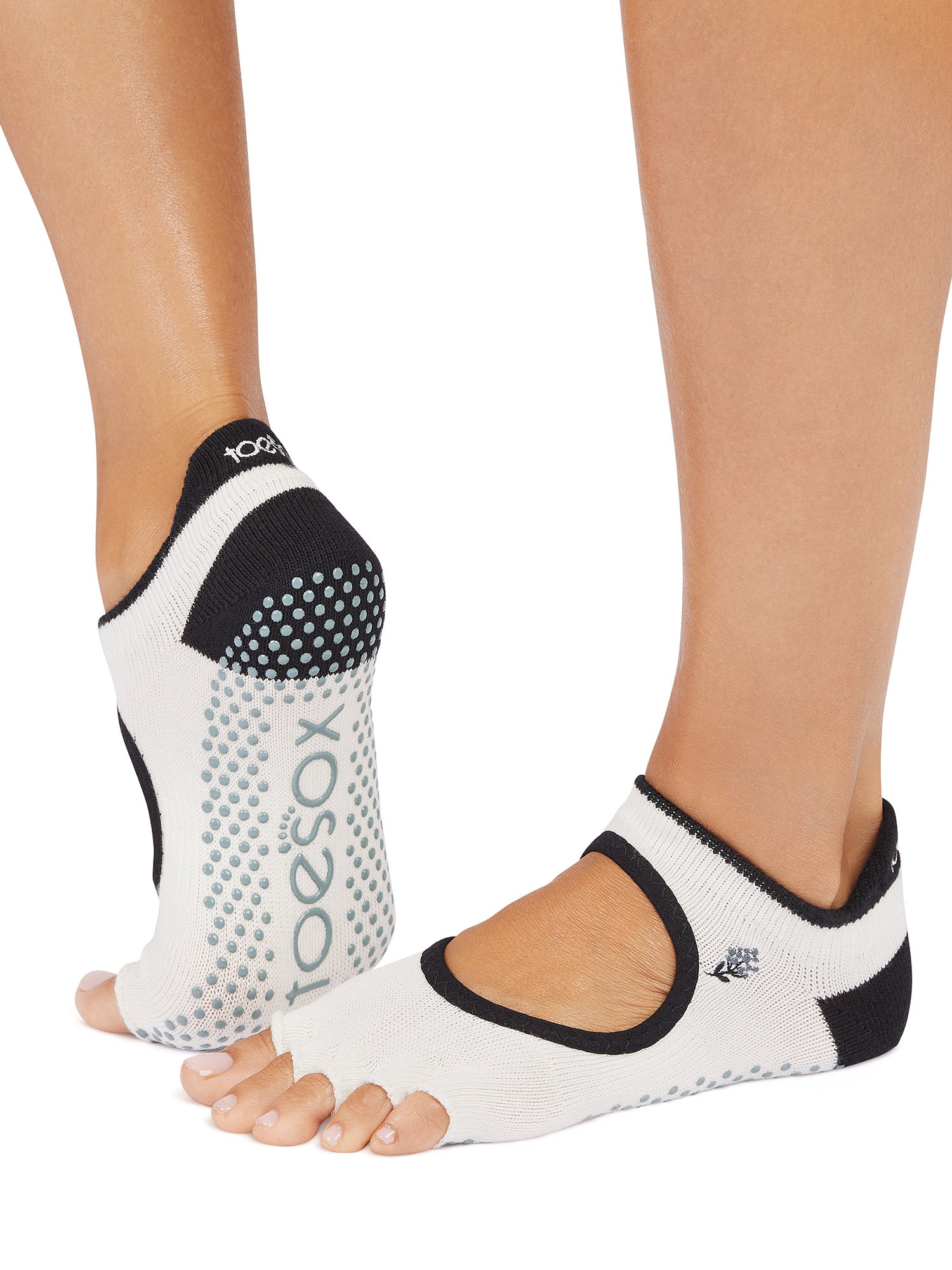 [ToeSox] Bellarina Half-Toe Grip Socks / Yoga Pilates Anti-Slip Socks 25SS_D2