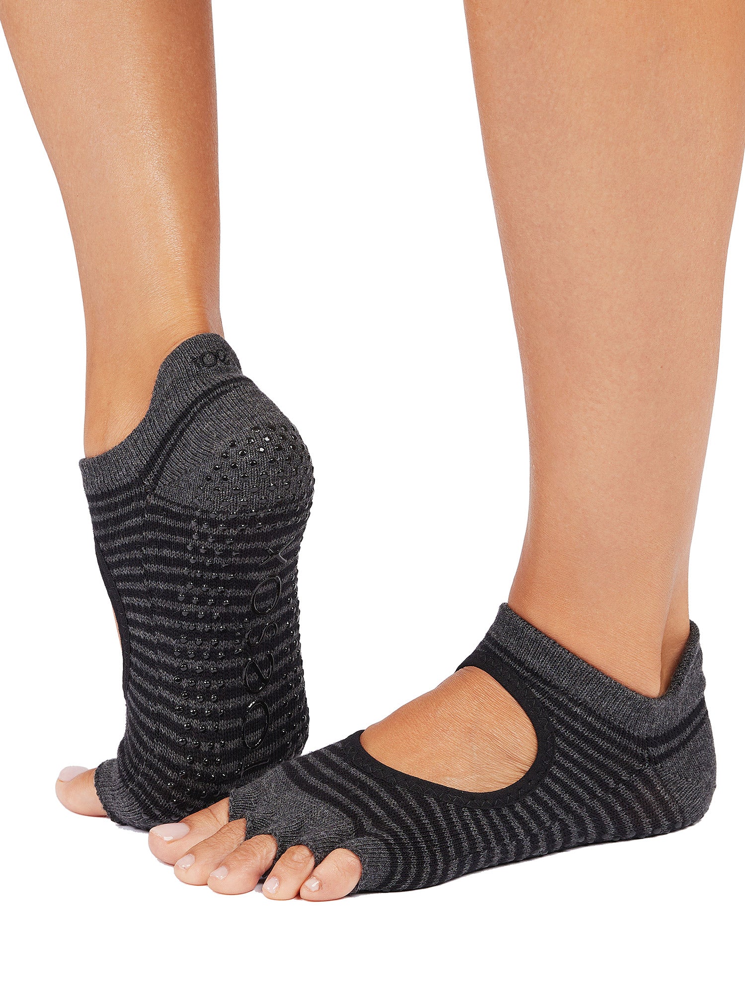 [ToeSox] Bellarina Half-Toe Grip Socks / Yoga Pilates Anti-Slip Socks 25SS_D2