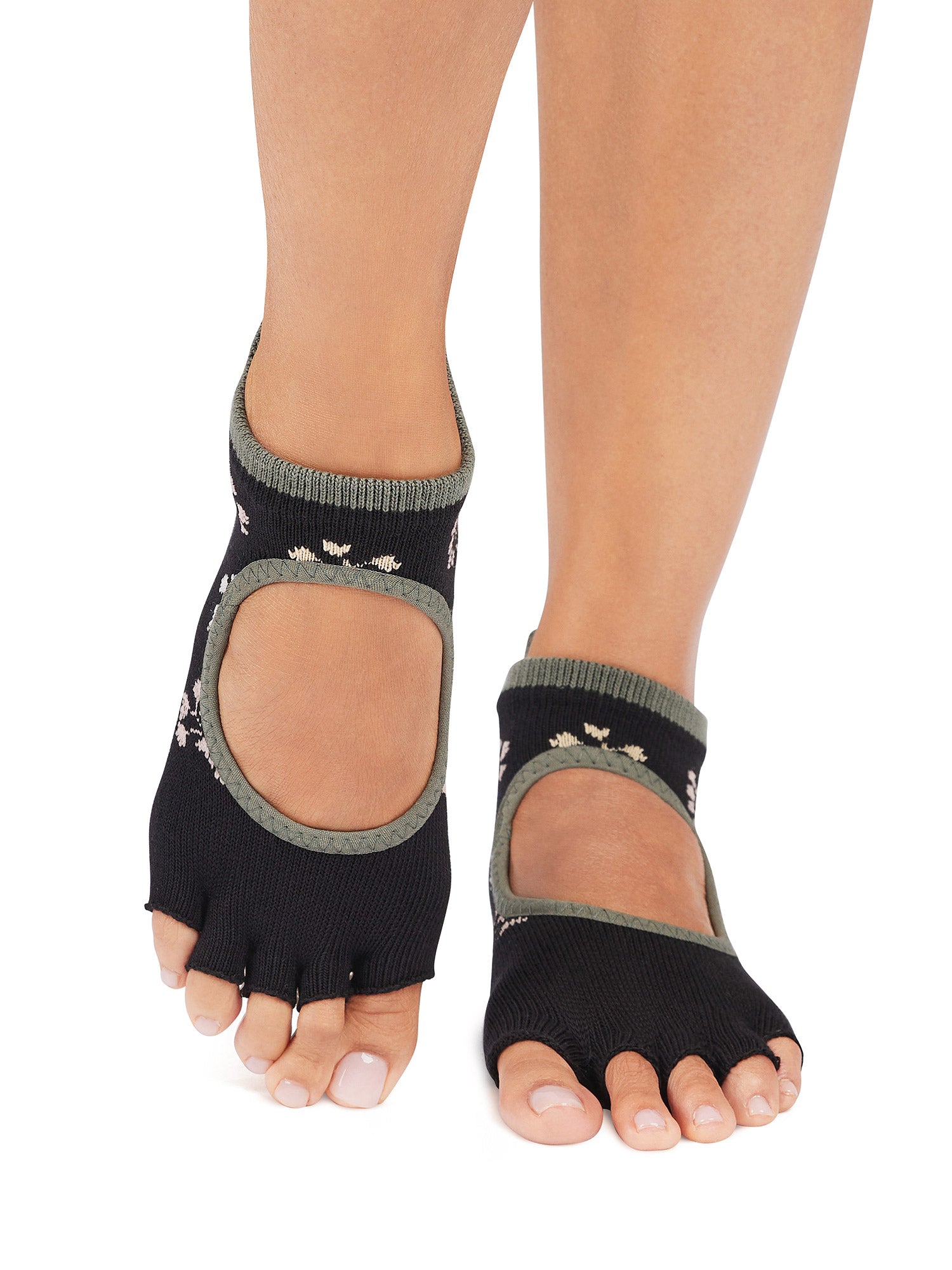 [ToeSox] Bellarina Half-Toe Grip Socks / Yoga Pilates Anti-Slip Socks 25SS_D2