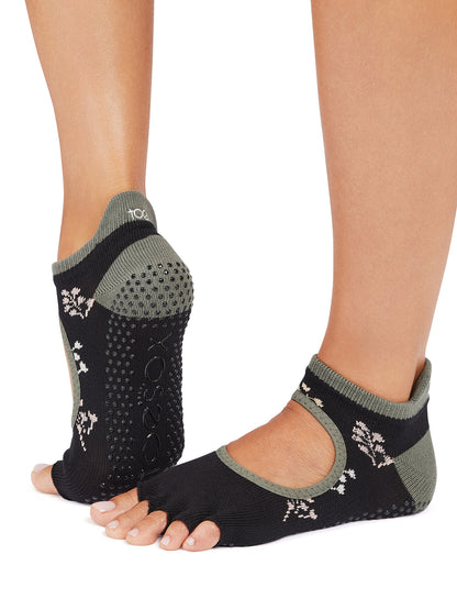[ToeSox] Bellarina Half-Toe Grip Socks / Yoga Pilates Anti-Slip Socks 25SS_D2