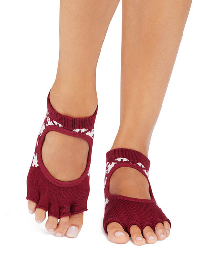 [ToeSox] Bellarina Half-Toe Grip Socks / Yoga Pilates Anti-Slip Socks 25SS_D2