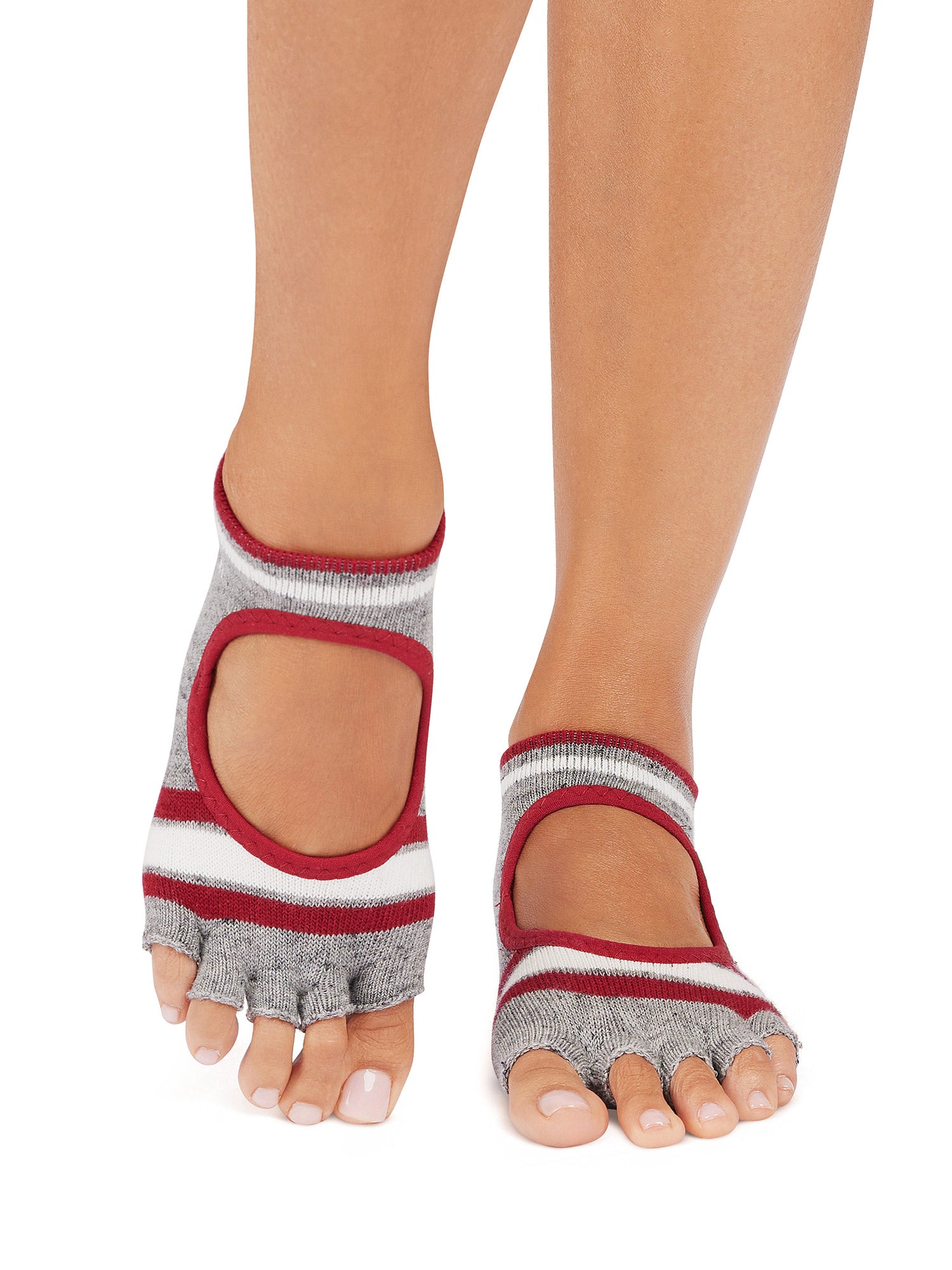 [ToeSox] Bellarina Half-Toe Grip Socks / Yoga Pilates Anti-Slip Socks 25SS_D2