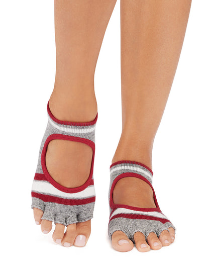 [ToeSox] Bellarina Half-Toe Grip Socks / Yoga Pilates Anti-Slip Socks 25SS_D2