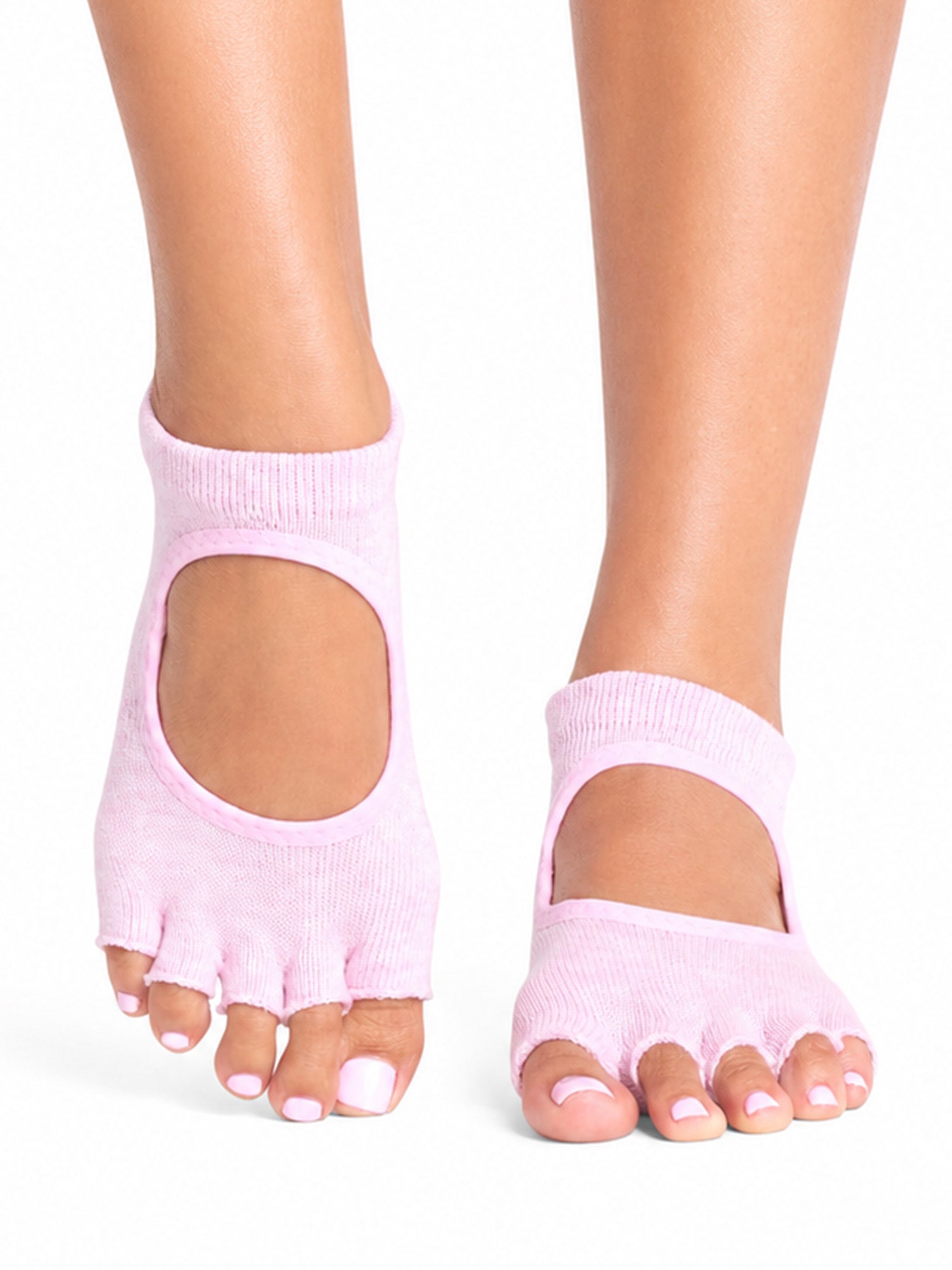 [ToeSox] Bellarina ベラリナ（Half-Toe／つま先なし） グリップ ソックス ／ ヨガ ピラティス 滑り止め付 靴下 26FW_D1
