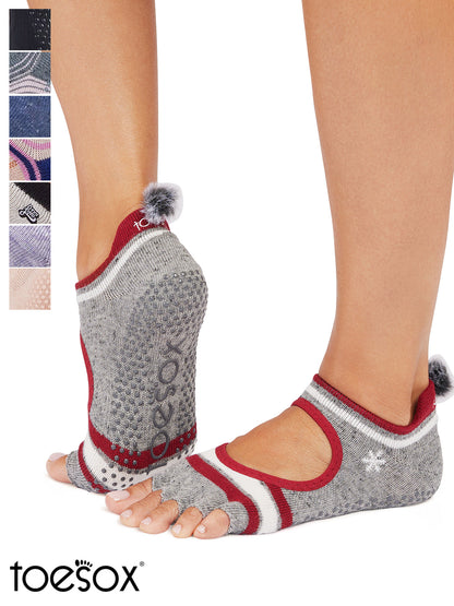 [ToeSox] Bellarina Half-Toe Grip Socks / Yoga Pilates Anti-Slip Socks 25SS_D2