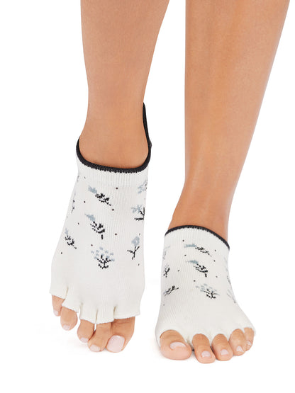 [ToeSox] Low Rise (Half-Toe) Grip Socks / Yoga Pilates Anti-Slip Socks 25SS_D2