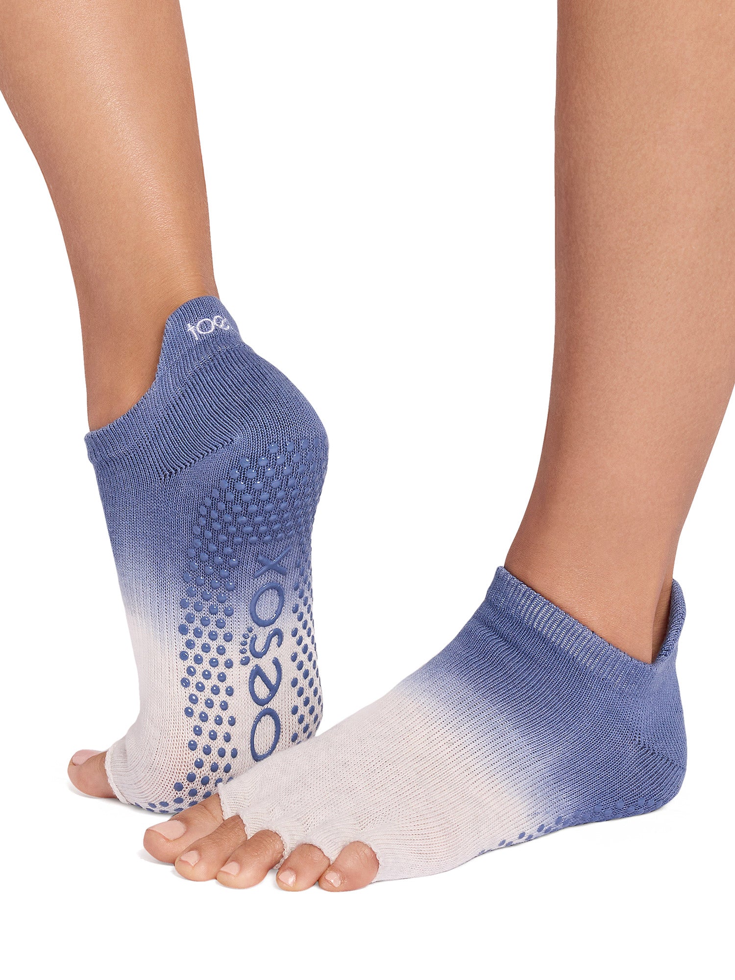 [ToeSox] Low Rise (Half-Toe) Grip Socks / Yoga Pilates Anti-Slip Socks 25SS_D2