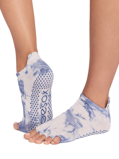 [ToeSox] Low Rise (Half-Toe) Grip Socks / Yoga Pilates Anti-Slip Socks 25SS_D2