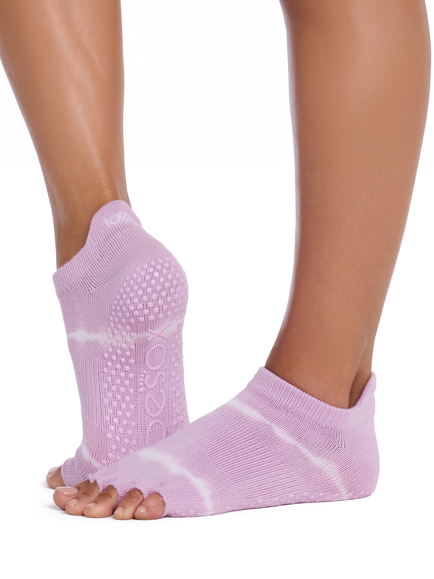 [ToeSox] Low Rise (Half-Toe) Grip Socks / Yoga Pilates Anti-Slip Socks 25SS_D2