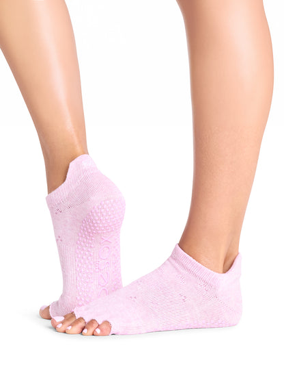 [ToeSox] Low Rise (Half-Toe) Grip Socks / Yoga Pilates Anti-Slip Socks 25SS_D2