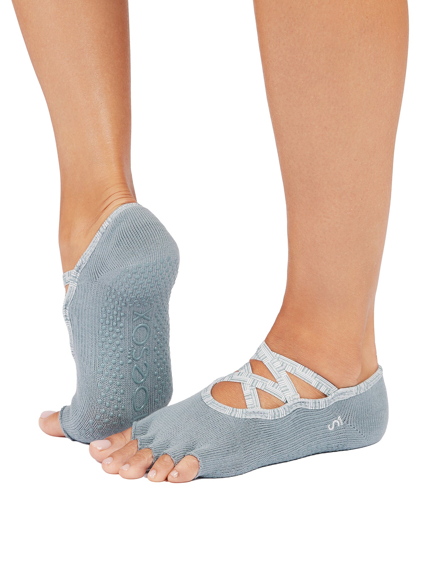 [ToeSox] Elle (Half-Toe) Grip Socks / Yoga Pilates Anti-Slip Socks 25SS_D2