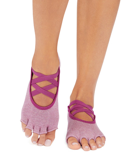 [ToeSox] Elle (Half-Toe) Grip Socks / Yoga Pilates Anti-Slip Socks 25SS_D2