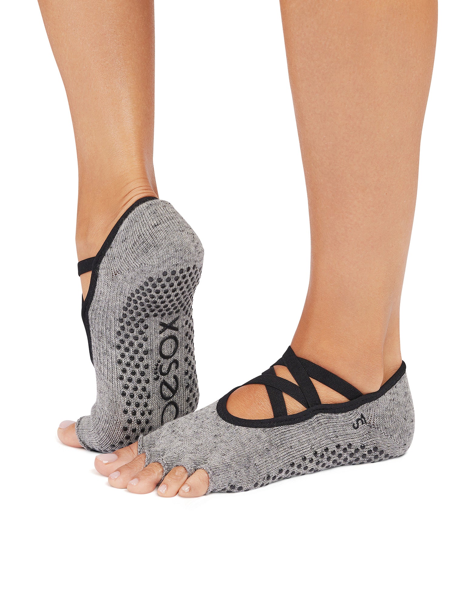 [ToeSox] Elle (Half-Toe) Grip Socks / Yoga Pilates Anti-Slip Socks 25SS_D2