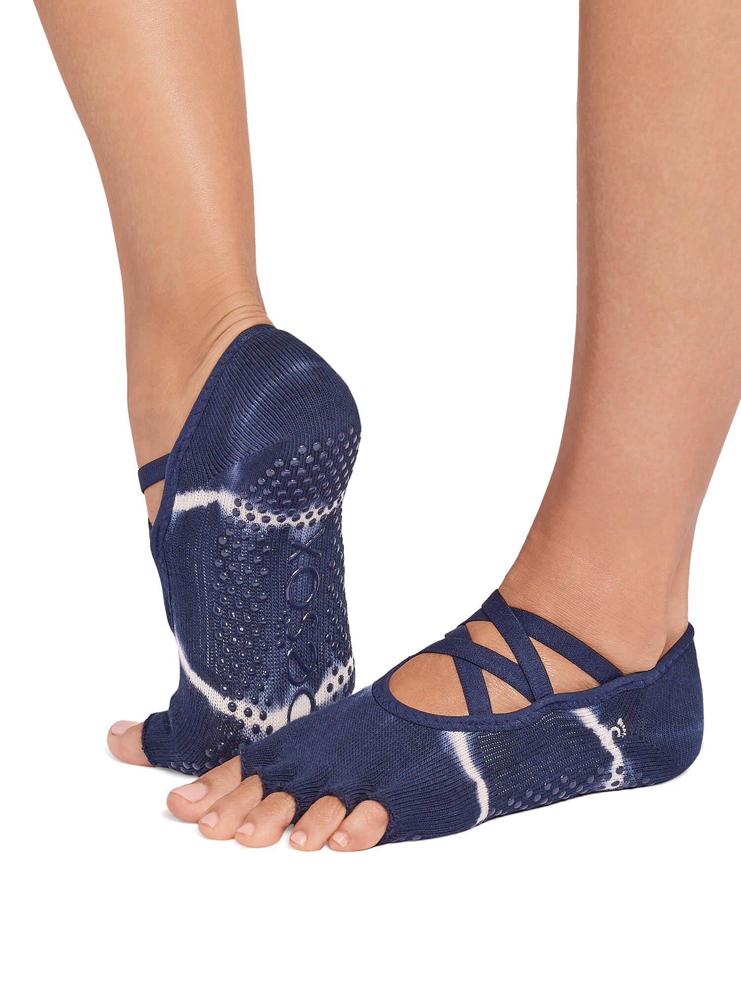 [ToeSox] Elle (Half-Toe) Grip Socks / Yoga Pilates Anti-Slip Socks 25SS_D2