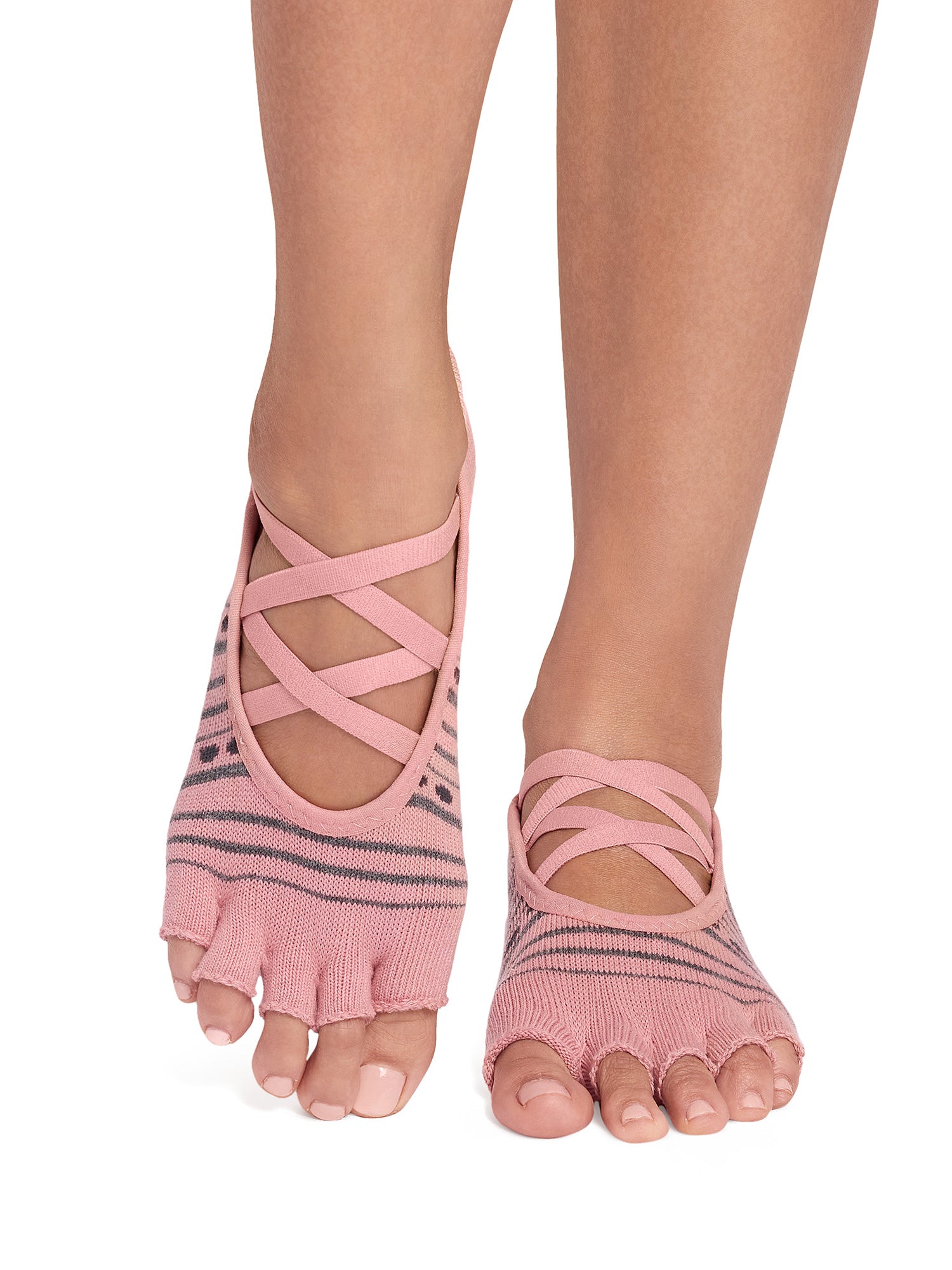 [ToeSox] Elle (Half-Toe) Grip Socks / Yoga Pilates Anti-Slip Socks 25SS_D2