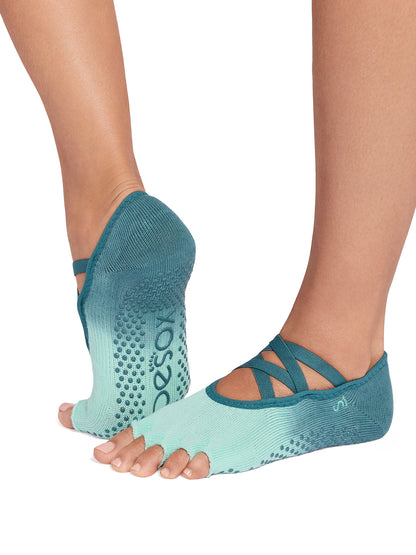 [ToeSox] Elle (Half-Toe) Grip Socks / Yoga Pilates Anti-Slip Socks 25SS_D2