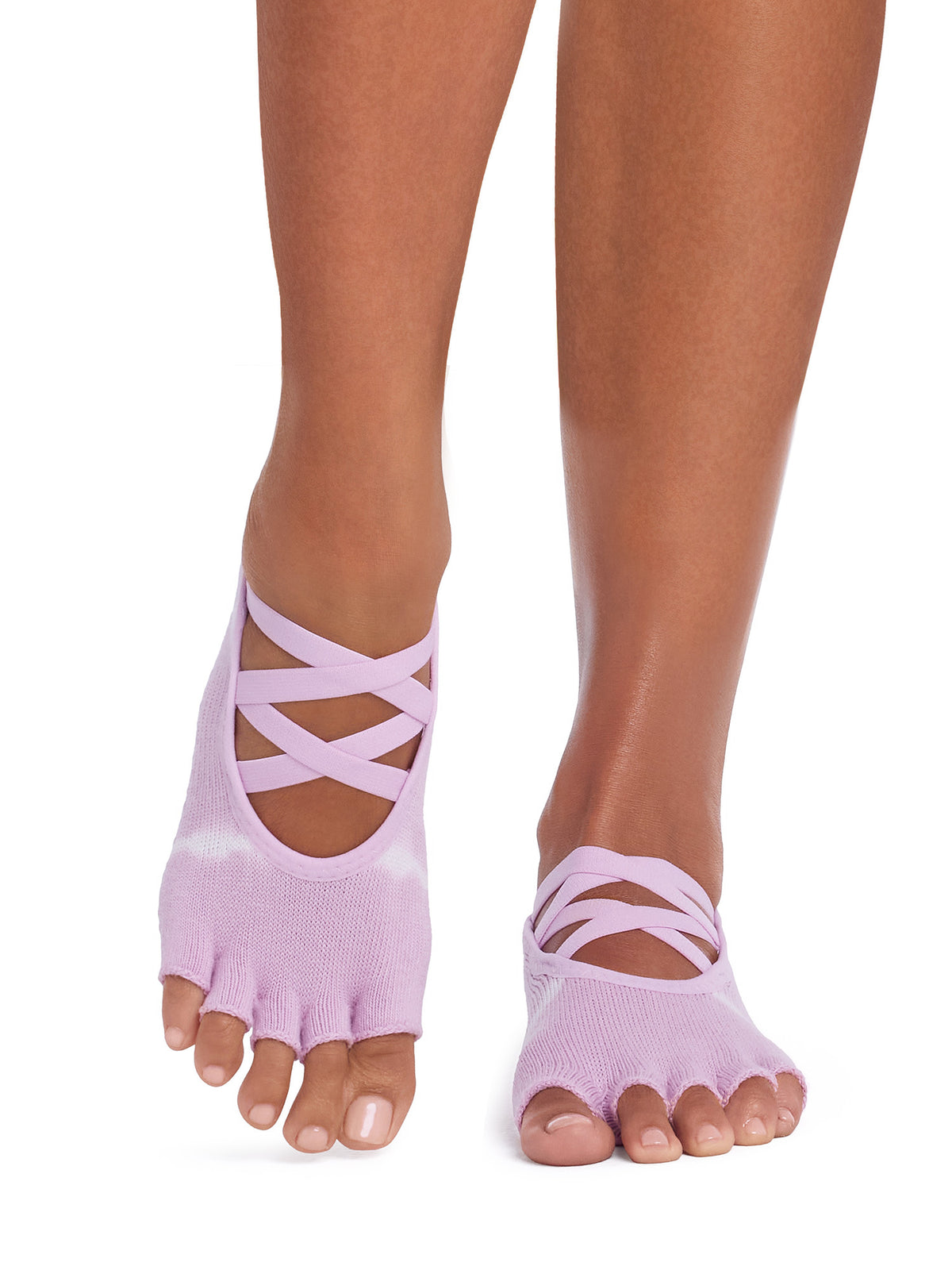 [ToeSox] Elle エル（Half-Toe／つま先なし）グリップ ソックス ／ ヨガ ピラティス 滑り止め付 靴下 26FW_D1